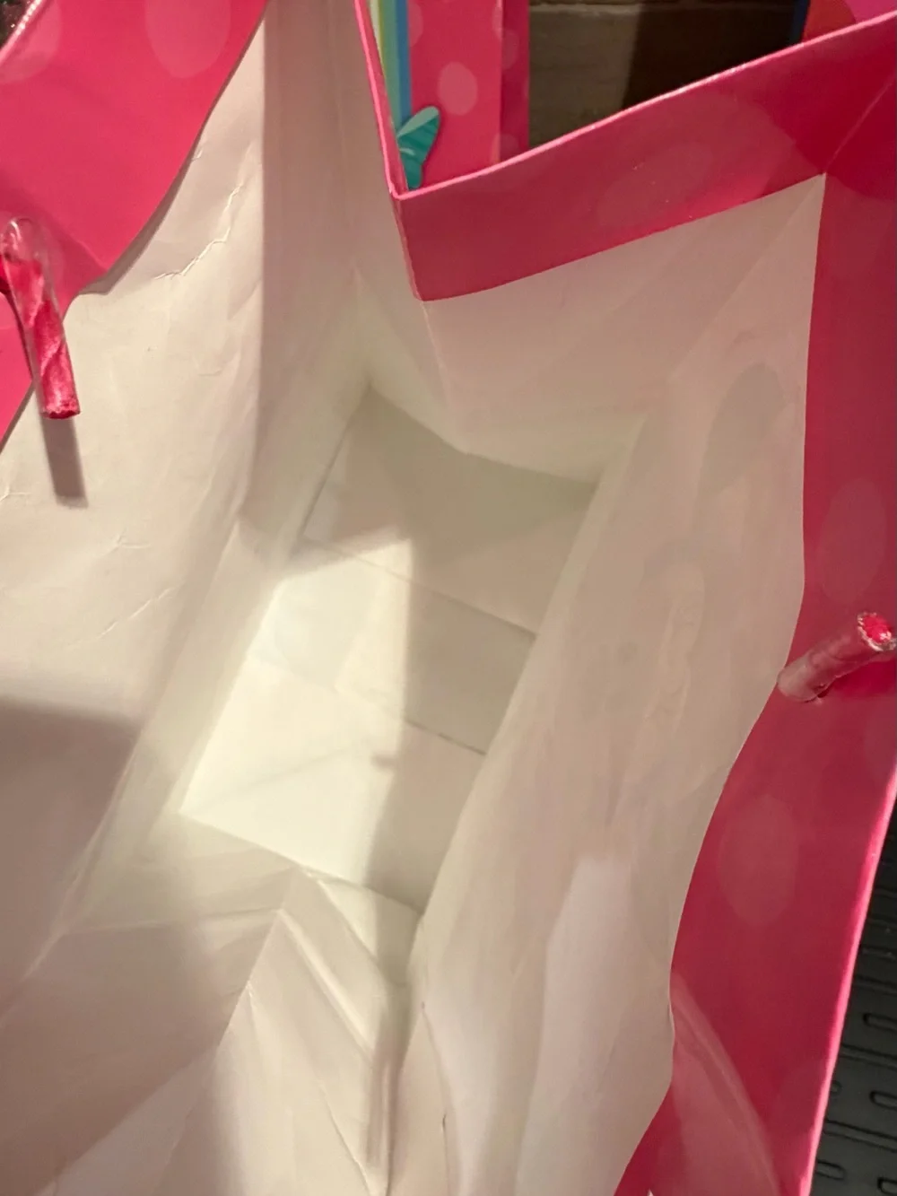 Disney Minnie Mouse Paper Gift Bags Set of 3 Pink Glitter Party Favor Bags